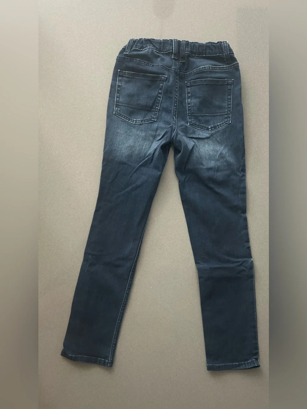 Cat & Jack Dark Blue Kids' Jeans - Faded Wash Size 12.